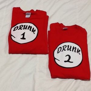 Novelty drinking tee , 2X  unisex